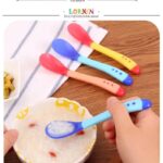 1-3Pcs-Baby-Silicon-Spoon-Infant-Safety-Temperature-Sensing-Spoons-Feeding-Learning-Tableware-Baby-Kids-Flatware