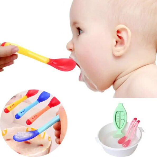 1-3Pcs-Baby-Silicon-Spoon-Infant-Safety-Temperature-Sensing-Spoons-Feeding-Learning-Tableware-Baby-Kids-Flatware-2