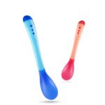 1-3Pcs-Baby-Silicon-Spoon-Infant-Safety-Temperature-Sensing-Spoons-Feeding-Learning-Tableware-Baby-Kids-Flatware