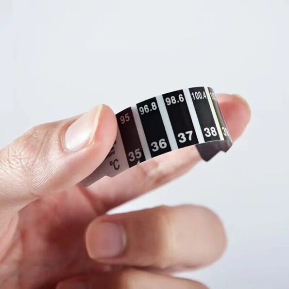 10Pcs-Forehead-Head-Strip-Thermometer-Water-Milk-Thermometer-Fever-Body-Baby-Child-Kid-Test-Temperature-Sticker-2