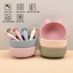 BPA-Free-Rabbit-Silicone-Bowl-for-Baby-Silicone-Baby-Feeding-Bowl-Tableware-Waterproof-Spoon-Non-Slip