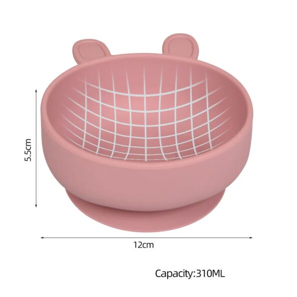 BPA-Free-Rabbit-Silicone-Bowl-for-Baby-Silicone-Baby-Feeding-Bowl-Tableware-Waterproof-Spoon-Non-Slip-5