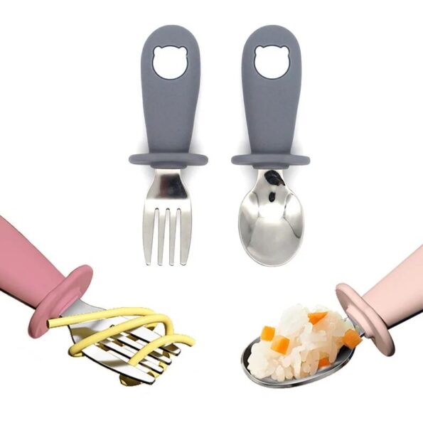Baby-Cartoon-Tableware-Set-Children-Utensil-Stainless-Steel-Toddler-Dinnerware-Cutlery-Cartoon-Infant-Food-Feeding-Spoon-1