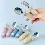 Baby-Cartoon-Tableware-Set-Children-Utensil-Stainless-Steel-Toddler-Dinnerware-Cutlery-Cartoon-Infant-Food-Feeding-Spoon