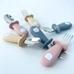 Baby-Cartoon-Tableware-Set-Children-Utensil-Stainless-Steel-Toddler-Dinnerware-Cutlery-Cartoon-Infant-Food-Feeding-Spoon