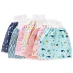 Baby-Diaper-Waterproof-Skirt-Infant-Leak-proof-Urine-Training-Pants-Cloth-Diapers-Kids-Nappy-Sleeping-Bed