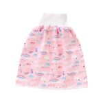 Baby-Diaper-Waterproof-Skirt-Infant-Leak-proof-Urine-Training-Pants-High-Waist-Cloth-Diapers-Kids-Washable