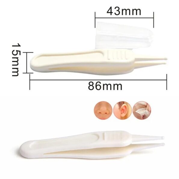 Baby-Dig-Booger-Clip-Infants-Clean-Ear-Nose-Navel-Safety-Tweezers-Safe-Forceps-Cleaning-Supplies-Safety-3
