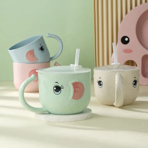 Baby-Feeding-Bottle-Kids-Cup-Silicone-Sippy-Children-Leakproof-Drinking-Cups-Cartoon-Infant-Straw-Handle-Wheat-5