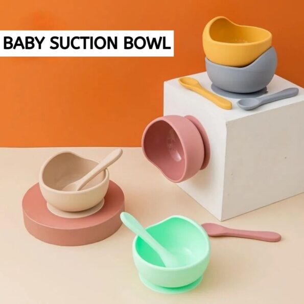 Baby-Led-Weaning-Supplies-Silicone-Dishes-Feeding-Set-Suction-Cup-Bowl-Divided-Plate-Toddler-Kids-Eating-1