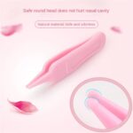 Baby-Plastic-Cleaning-Tweezers-Safety-Care-Round-Head-Clamp-Anti-skid-Design-Clean-Ear-Holes-Nostrils
