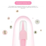 Baby-Plastic-Cleaning-Tweezers-Safety-Care-Round-Head-Clamp-Anti-skid-Design-Clean-Ear-Holes-Nostrils