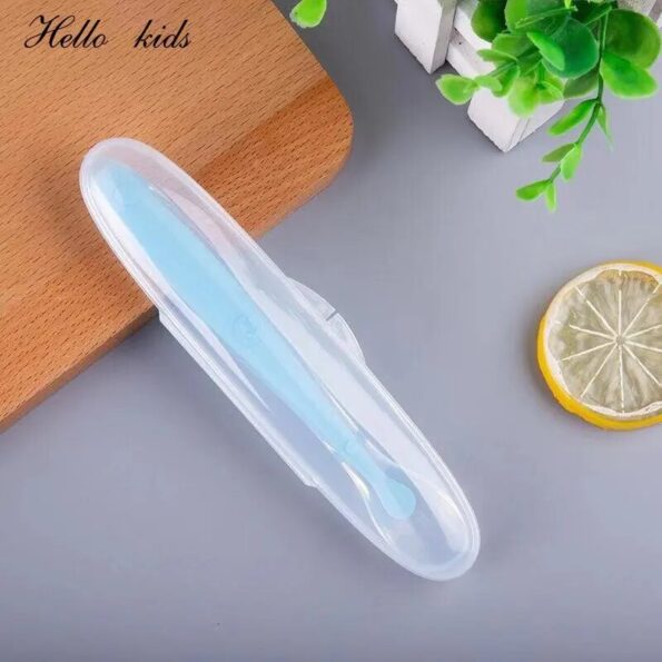 Baby-Soft-Silicone-Spoon-with-Storage-Box-Candy-Color-Temperature-Sensing-Spoon-Children-Food-Feeding-Dishes-3