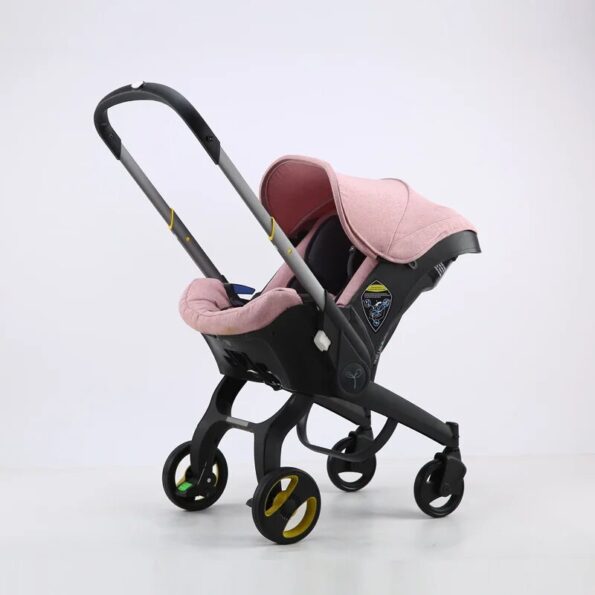 Baby-Stroller-4-in-1-With-Car-Seat-Baby-Bassinet-High-Landscope-Folding-Baby-Carriage-Prams