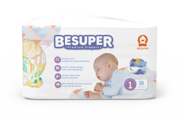 Besuper-Premium-Disposable-Newborn-Baby-Diaper-Breathable-Kids-Nappies-Leak-Protection-Easily-Absorbent-Soft-Dry-Children-8
