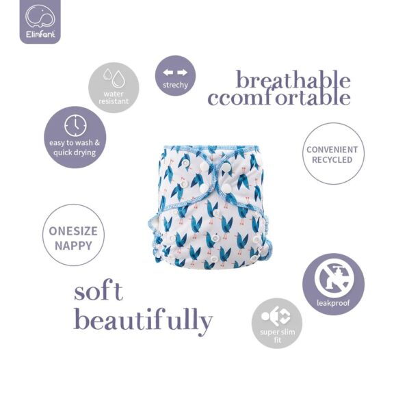 Elinfant-Rainbow-Print-Bamboo-Velour-Cloth-Diaper-Heavy-Wetter-Hybrid-AIO-AI2-Waterproof-Bamboo-Cotton-insert-4