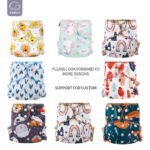 Elinfant-Rainbow-Print-Bamboo-Velour-Cloth-Diaper-Heavy-Wetter-Hybrid-AIO-AI2-Waterproof-Bamboo-Cotton-insert