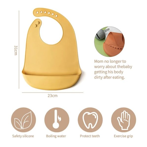 Fashionable-Silicon-Baby-Bib-Waterproof-Infant-Bibs-Newborn-Feeding-Cloth-Toddle-Boys-Girls-Adjustable-Different-Styles-4