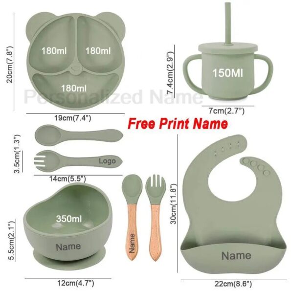 Feeding-Set-Silicone-For-Baby-Sucker-Bowl-Dishes-Plate-For-Kids-Bear-Plate-Set-Baby-Tableware-1