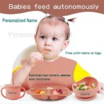 Feeding-Set-Silicone-For-Baby-Sucker-Bowl-Dishes-Plate-For-Kids-Bear-Plate-Set-Baby-Tableware
