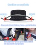 Foldable-Child-Safety-Seat-Baby-Toddler-Booster-Seat-Cushion-Three-point-Safety-Harness-Kids-Travel-Portable