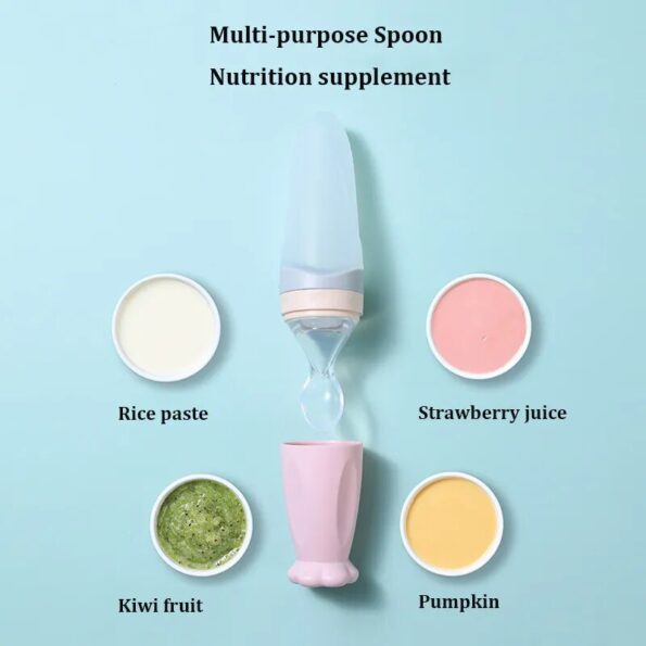 Infant-Baby-Squeezing-Feeding-Bottle-Baby-Silicone-Baby-Feeding-Spoon-Vegetable-Fruit-Feeding-Spoon-Rice-Cereal-2