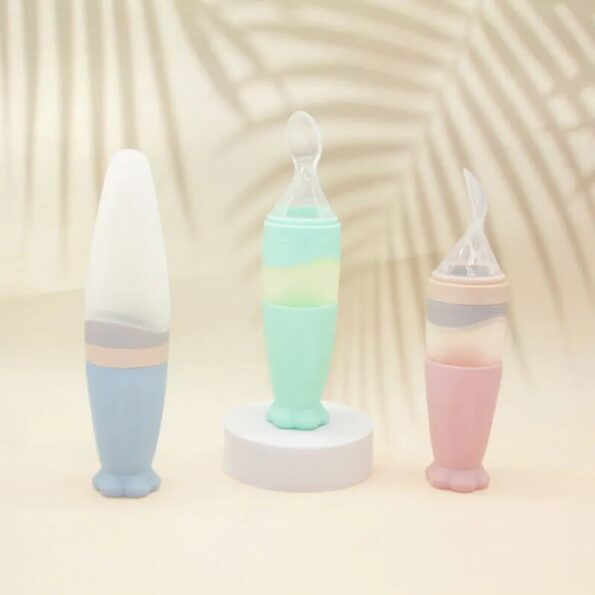 Infant-Baby-Squeezing-Feeding-Bottle-Baby-Silicone-Baby-Feeding-Spoon-Vegetable-Fruit-Feeding-Spoon-Rice-Cereal-5