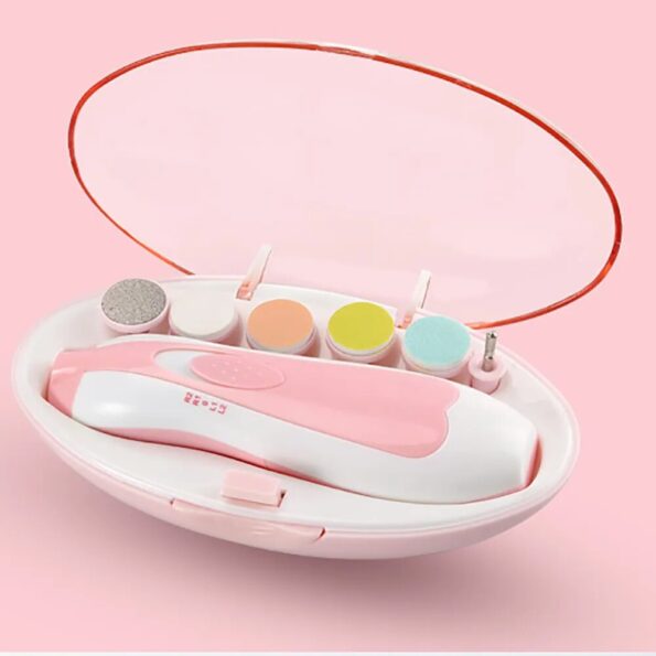 Kids-Baby-Nail-Trimmer-Electric-Baby-Manicure-Pedicure-Nail-Clippers-Cutter-Scissors-Care-Set-New-Born-3