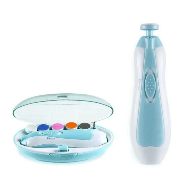Kids-Baby-Nail-Trimmer-Electric-Baby-Manicure-Pedicure-Nail-Clippers-Cutter-Scissors-Care-Set-New-Born