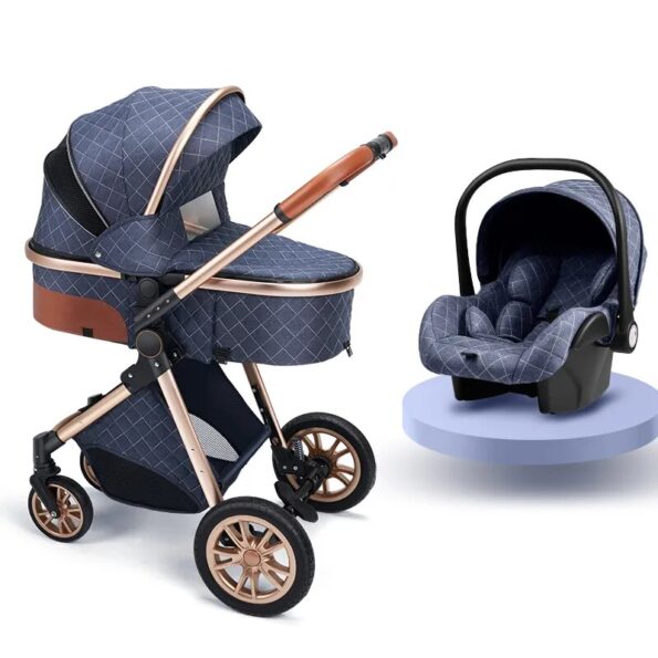 Luxurious-Baby-Stroller-3-in-1-Portable-Travel-Baby-Carriage-Fold-Pram-High-Landscape-Aluminum-Frame-1