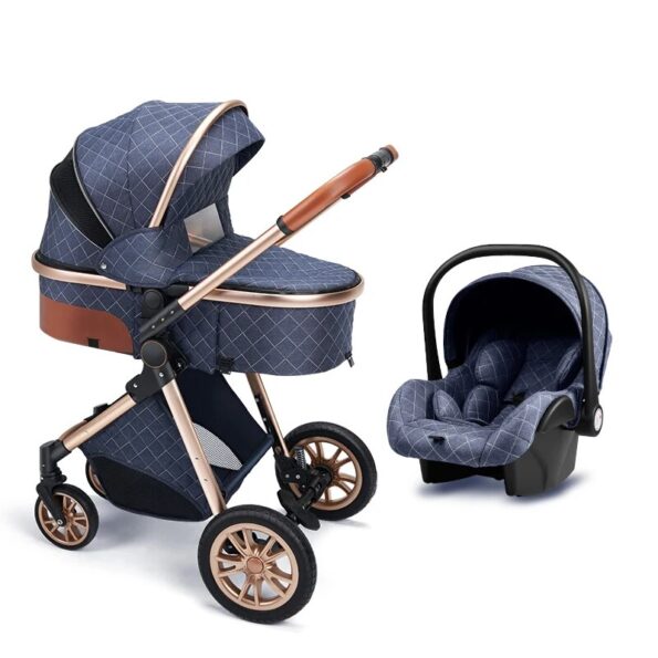 Luxury-Multifunctional-Baby-Stroller-3-in-1-High-Landscape-Baby-Pram-Adjustable-Baby-Bassinet-Infant-Carseat-1