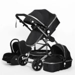 Multifunctional-3-in-1-Baby-Stroller-luxury-Portable-High-Landscape-4-Wheel-Stroller-Folding-Carriage-Gold