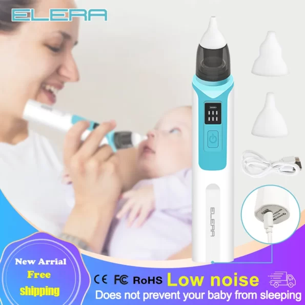 New-Rechargeable-Baby-Nose-Cleaner-Silicone-Adjustable-Suction-Electric-Child-Nasal-Aspirator-Health-Safety-Convenient-Low