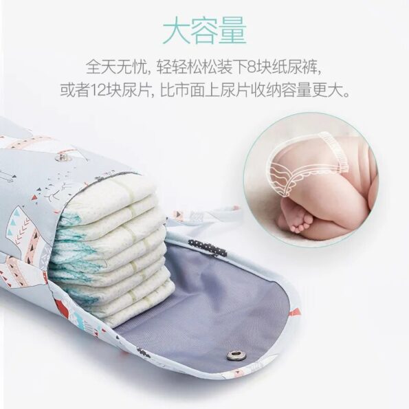 New-waterproof-and-reusable-baby-diaper-bag-baby-handbag-large-capacity-mommy-diaper-storage-bag-wholesale-1