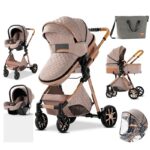 Royal-Luxury-Baby-3-in-1-Stroller-High-Landscape-Folding-Kinderwagen-Pram-Baby-Carriage-Portable-Travel