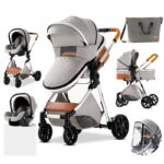 Royal-Luxury-Baby-3-in-1-Stroller-High-Landscape-Folding-Kinderwagen-Pram-Baby-Carriage-Portable-Travel