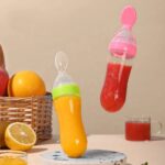 Squeezing-Feeding-Bottle-Silicone-Newborn-Baby-Training-Rice-Spoon-Infant-Cereal-Food-Supplement-Feeder-Safe-Tableware
