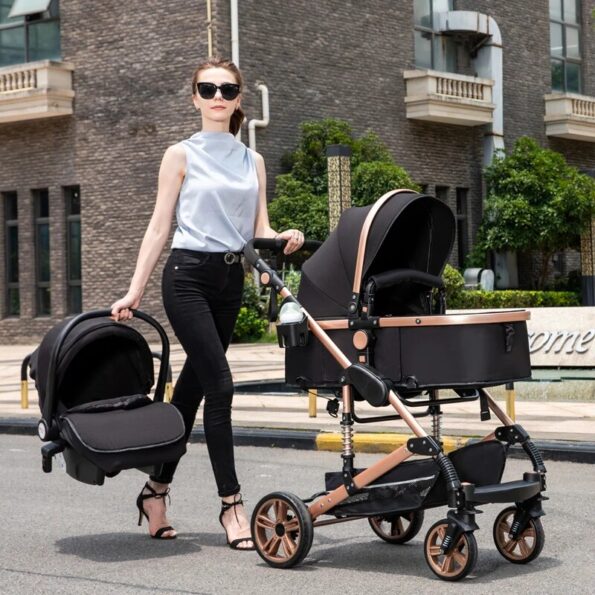 Stroller-3-in-1-Baby-Stroller-Multifunctional-High-Landscape-Portable-Aluminum-Frame-CE-CPC-Safety-YAZOCO-2